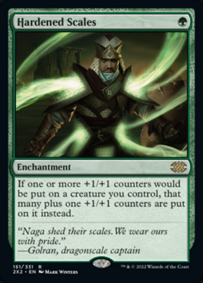Hardened Scales [Double Masters 2022] | Boutique FDB TCG