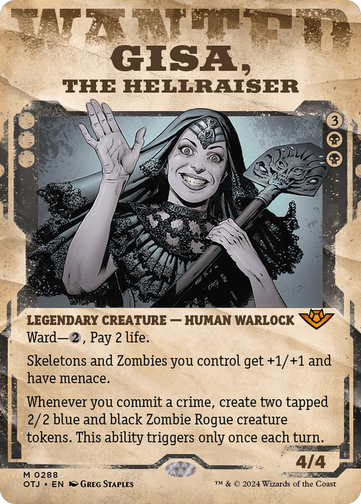 Gisa, the Hellraiser (Showcase) [Outlaws of Thunder Junction] | Boutique FDB TCG