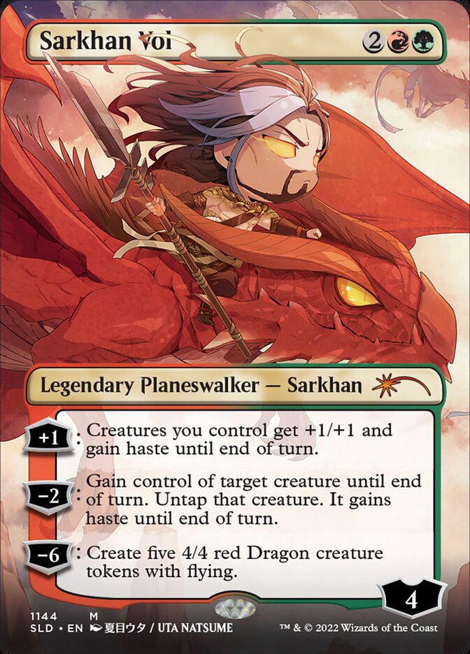 Sarkhan Vol (Borderless) [Secret Lair Drop Series] | Boutique FDB TCG