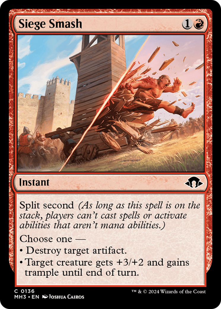 Siege Smash [Modern Horizons 3] | Boutique FDB TCG