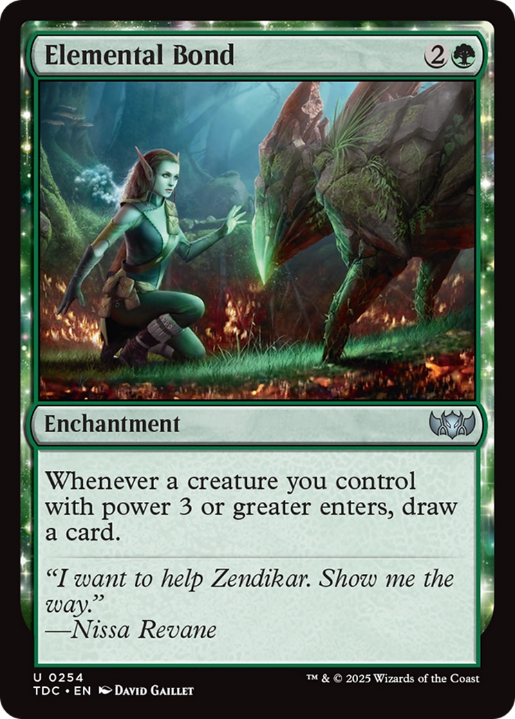 Elemental Bond [Tarkir: Dragonstorm Commander] | Boutique FDB TCG