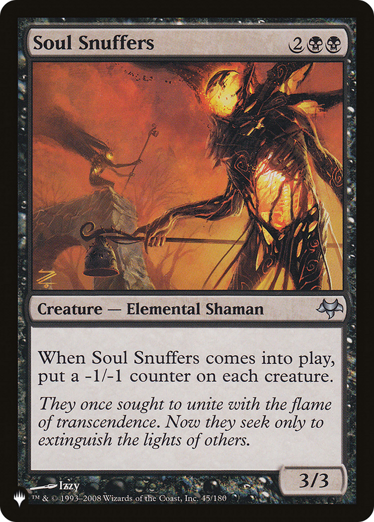 Soul Snuffers [The List Reprints] | Boutique FDB TCG