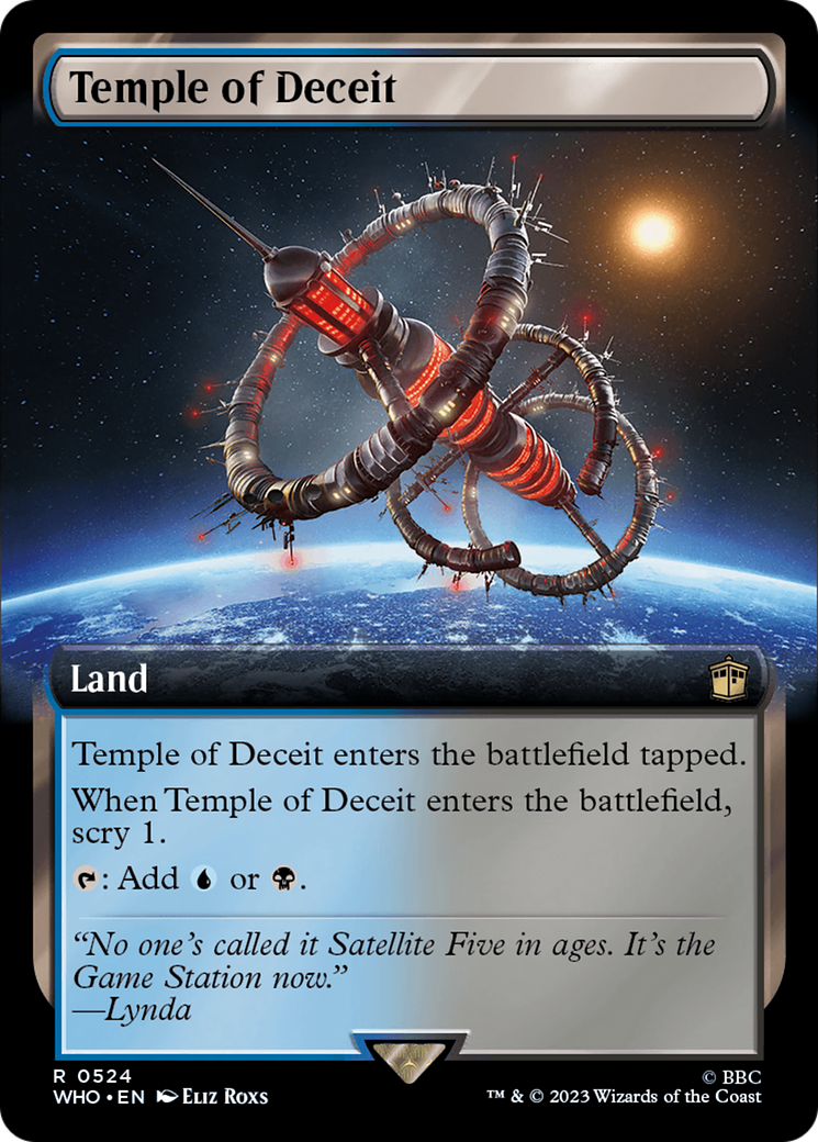 Temple of Deceit (Extended Art) [Doctor Who] | Boutique FDB TCG