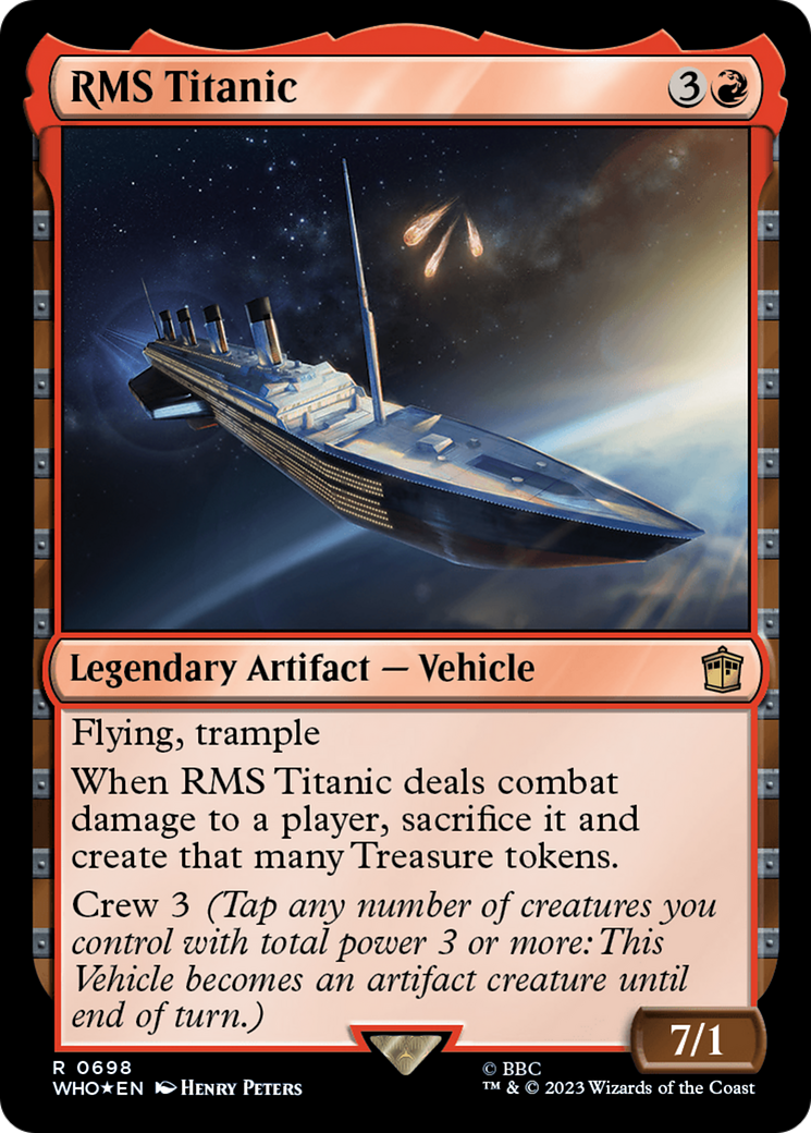 RMS Titanic (Surge Foil) [Doctor Who] | Boutique FDB TCG