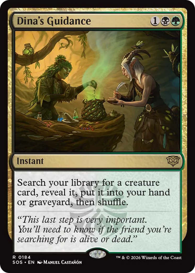 Dina's Guidance [Secrets of Strixhaven] | Boutique FDB TCG
