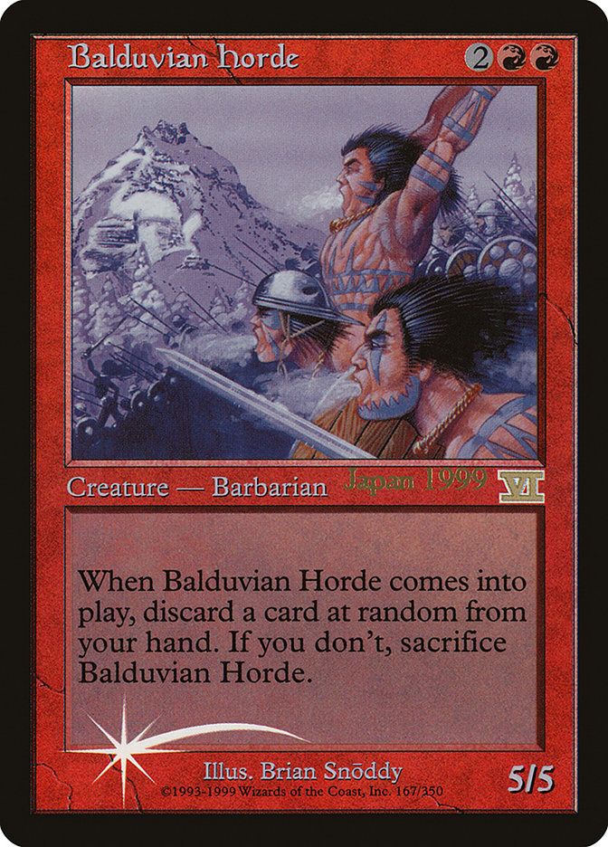 Balduvian Horde (Worlds) [World Championship Promos] | Boutique FDB TCG