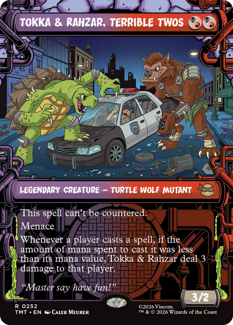 Tokka & Rahzar, Terrible Twos (Showcase) [Teenage Mutant Ninja Turtles] | Boutique FDB TCG