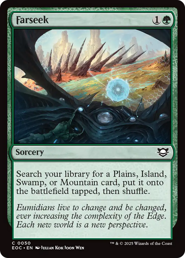 Farseek [Edge of Eternities Commander] | Boutique FDB TCG