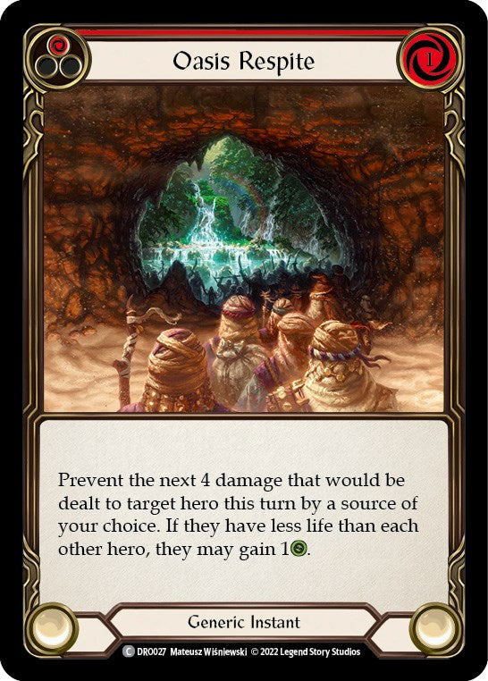 Oasis Respite [DRO027] (Uprising Dromai Blitz Deck) | Boutique FDB TCG