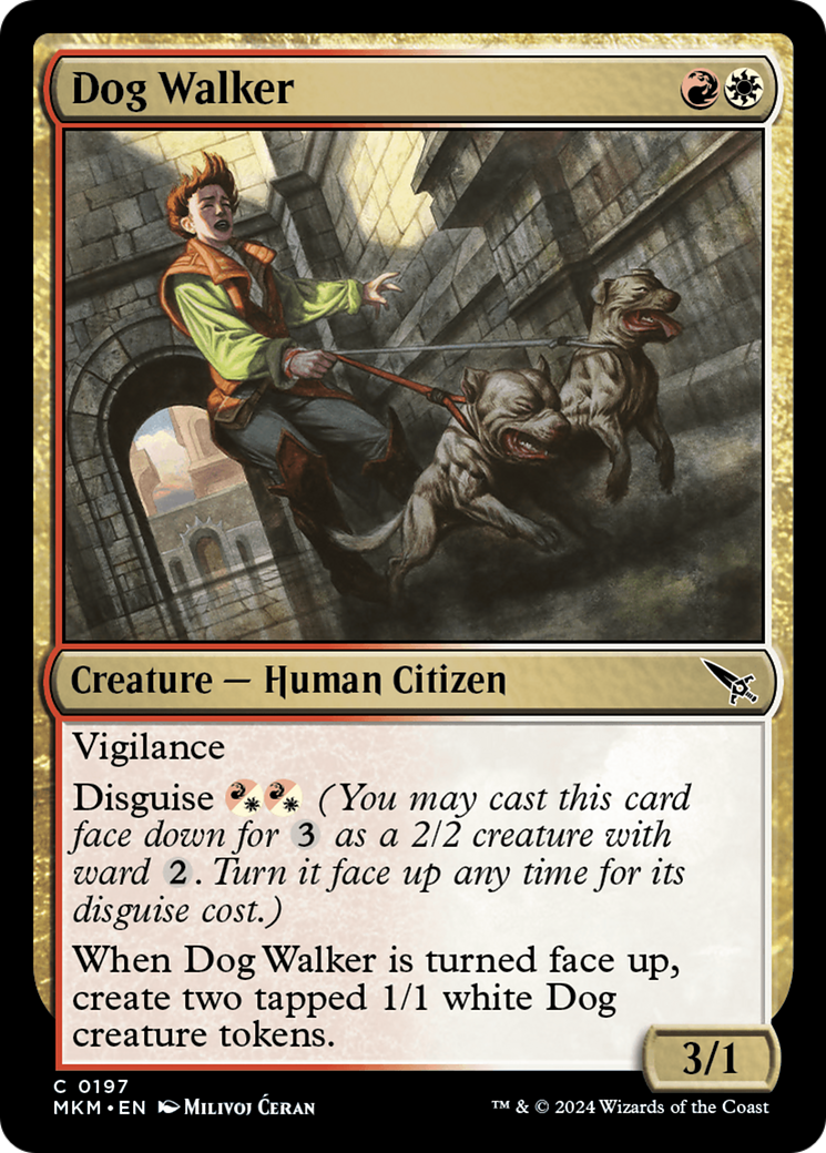 Dog Walker [Murders at Karlov Manor] | Boutique FDB TCG