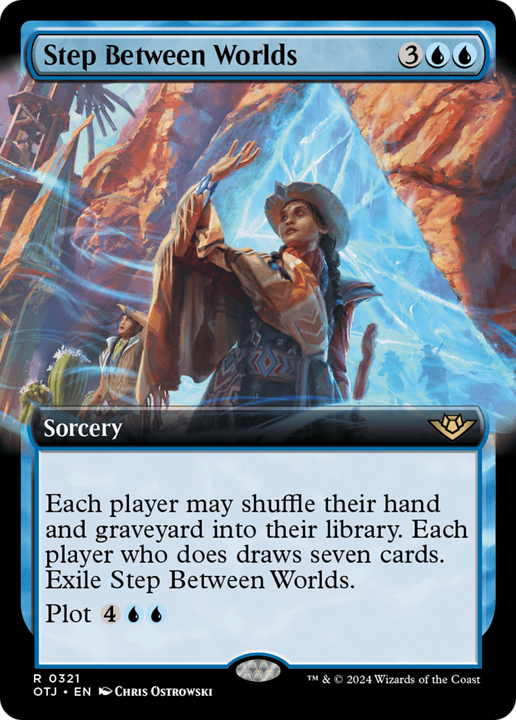 Step Between Worlds (Extended Art) [Outlaws of Thunder Junction] | Boutique FDB TCG