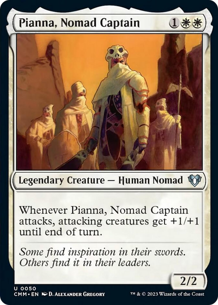 Pianna, Nomad Captain [Commander Masters] | Boutique FDB TCG