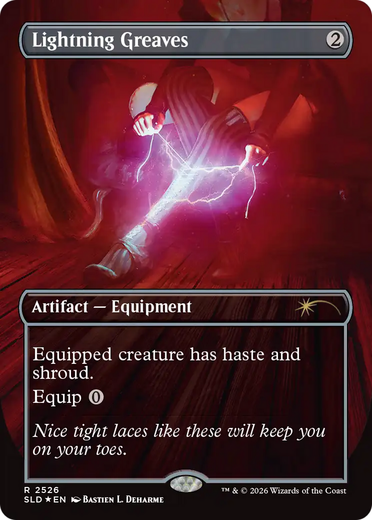 Lightning Greaves (2526) [Secret Lair Drop Series] | Boutique FDB TCG