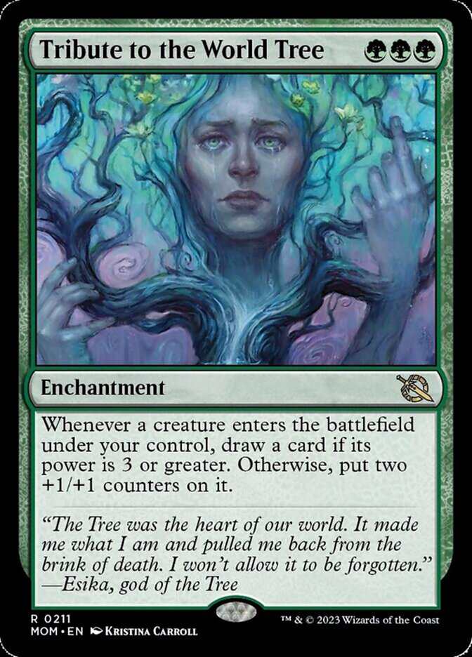 Tribute to the World Tree [March of the Machine] | Boutique FDB TCG
