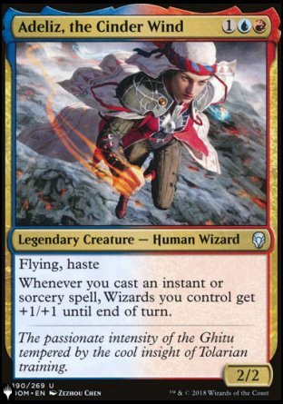 Adeliz, the Cinder Wind [The List] | Boutique FDB TCG