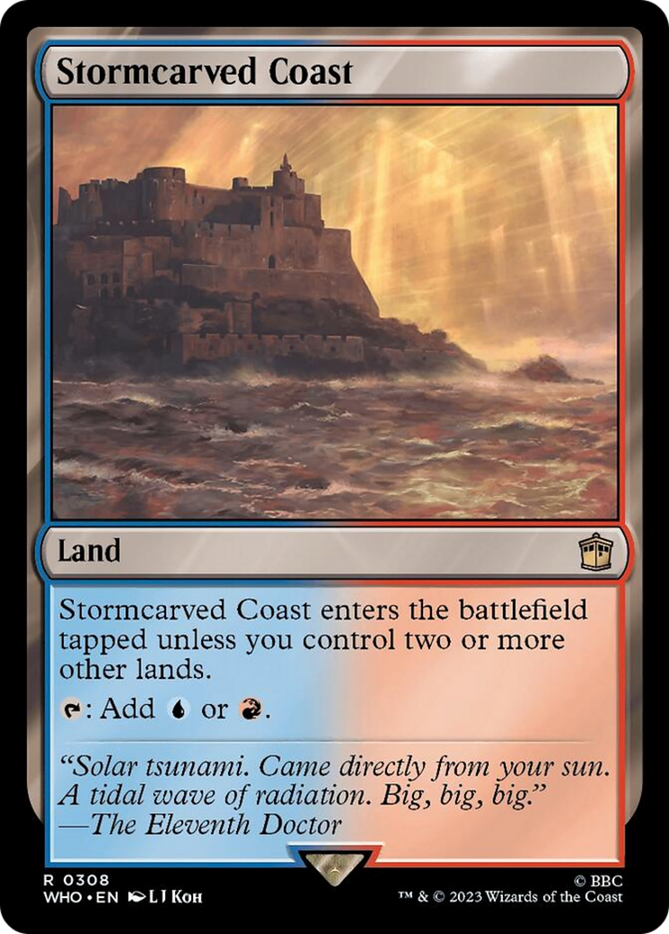 Stormcarved Coast [Doctor Who] | Boutique FDB TCG