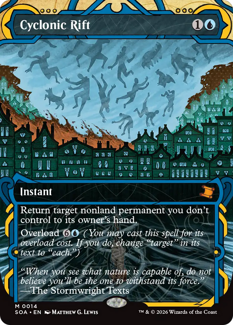 Cyclonic Rift [Secrets of Strixhaven: Mystical Archive] | Boutique FDB TCG