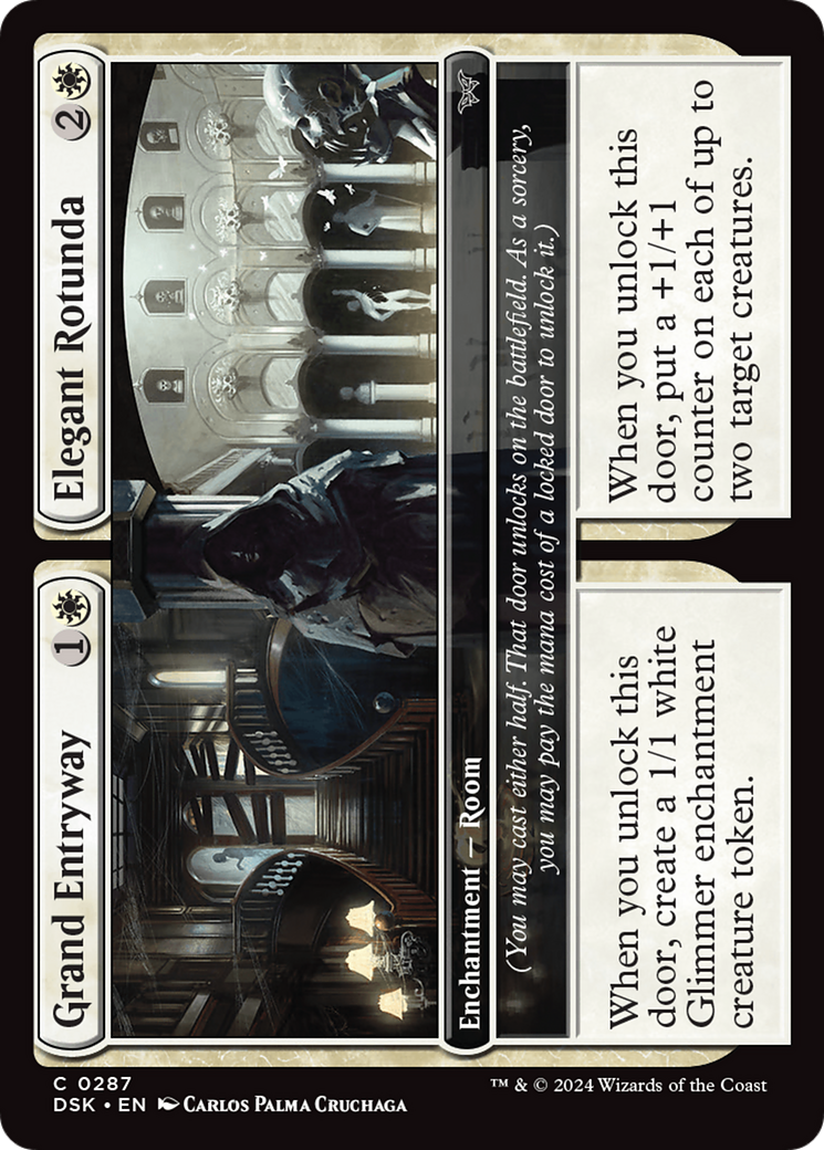 Grand Entryway // Elegant Rotunda (0287) [Duskmourn: House of Horror] | Boutique FDB TCG