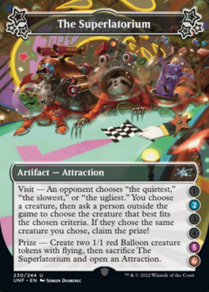 The Superlatorium (2-5-6) [Unfinity] | Boutique FDB TCG