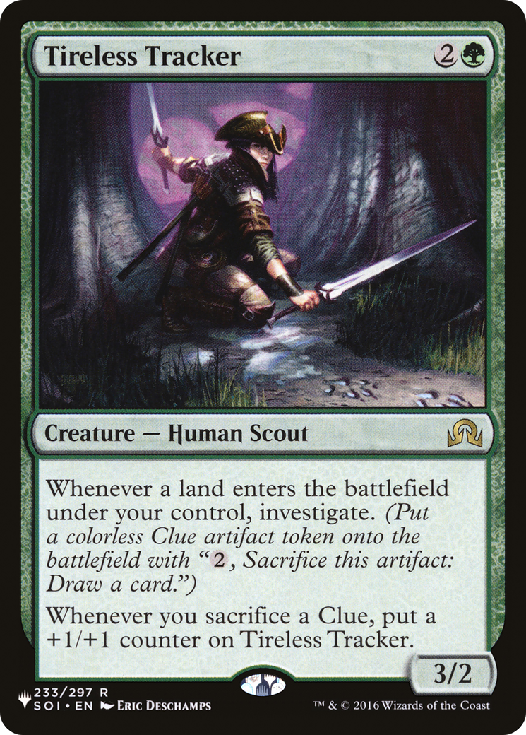 Tireless Tracker Art Card [Innistrad Remastered Art Series] | Boutique FDB TCG