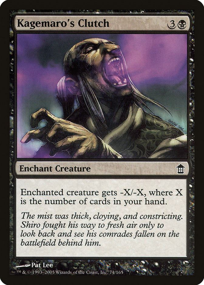 Kagemaro's Clutch [Saviors of Kamigawa] | Boutique FDB TCG
