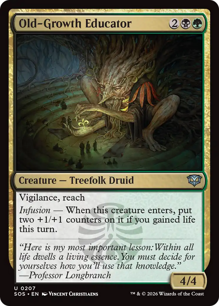 Old-Growth Educator [Secrets of Strixhaven] | Boutique FDB TCG