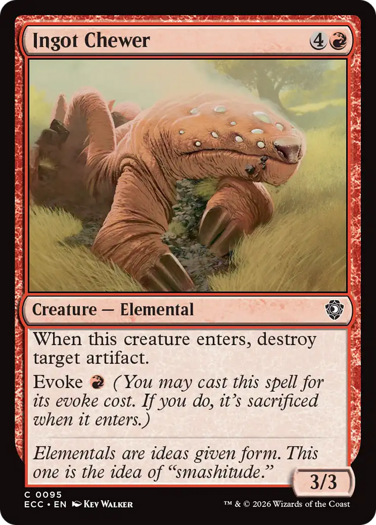 Ingot Chewer [Lorwyn Eclipsed Commander] | Boutique FDB TCG