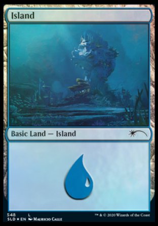 Island (Under the Sea) (548) [Secret Lair Drop Promos] | Boutique FDB TCG