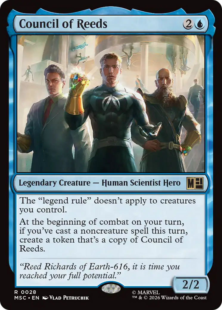 Council of Reeds (Surge Foil) [Marvel Super Heroes Commander] | Boutique FDB TCG
