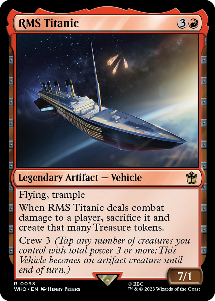 RMS Titanic [Doctor Who] | Boutique FDB TCG