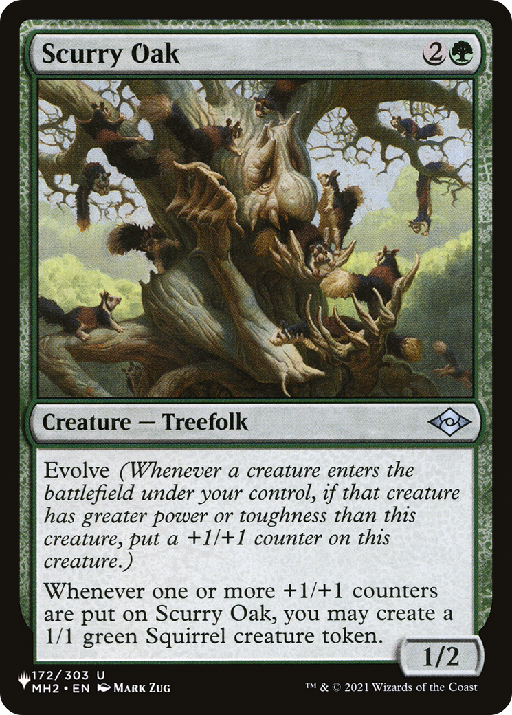 Scurry Oak [The List Reprints] | Boutique FDB TCG