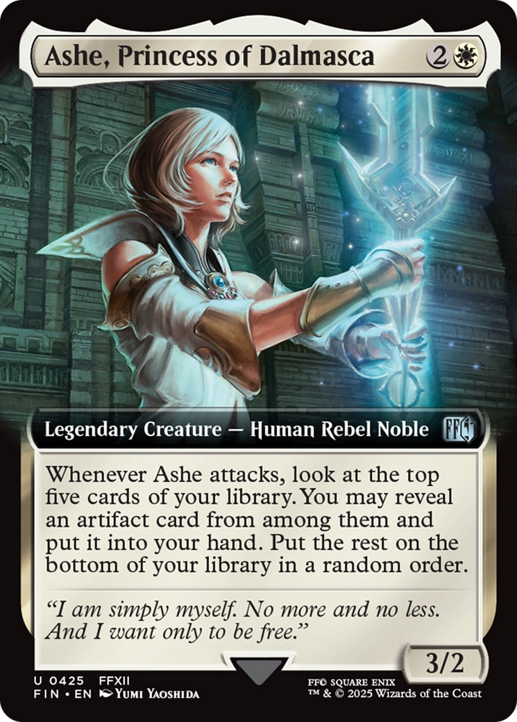 Ashe, Princess of Dalmasca (Extended Art) [FINAL FANTASY] | Boutique FDB TCG