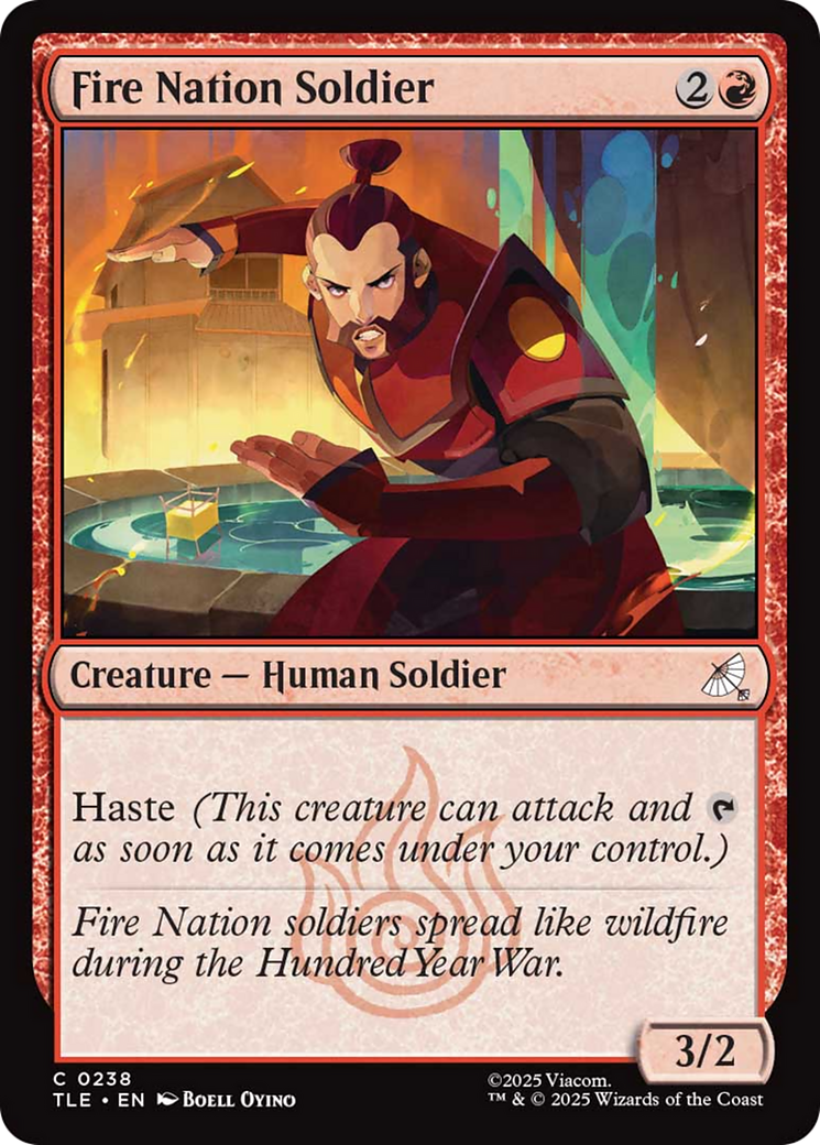 Fire Nation Soldier [Avatar: The Last Airbender: Eternal-Legal] | Boutique FDB TCG