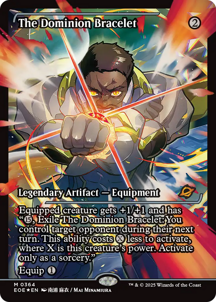 The Dominion Bracelet (Showcase) [Edge of Eternities] | Boutique FDB TCG