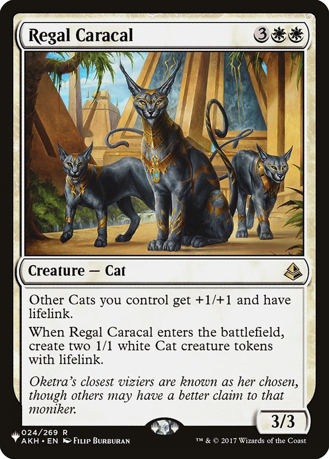 Regal Caracal [The List] | Boutique FDB TCG