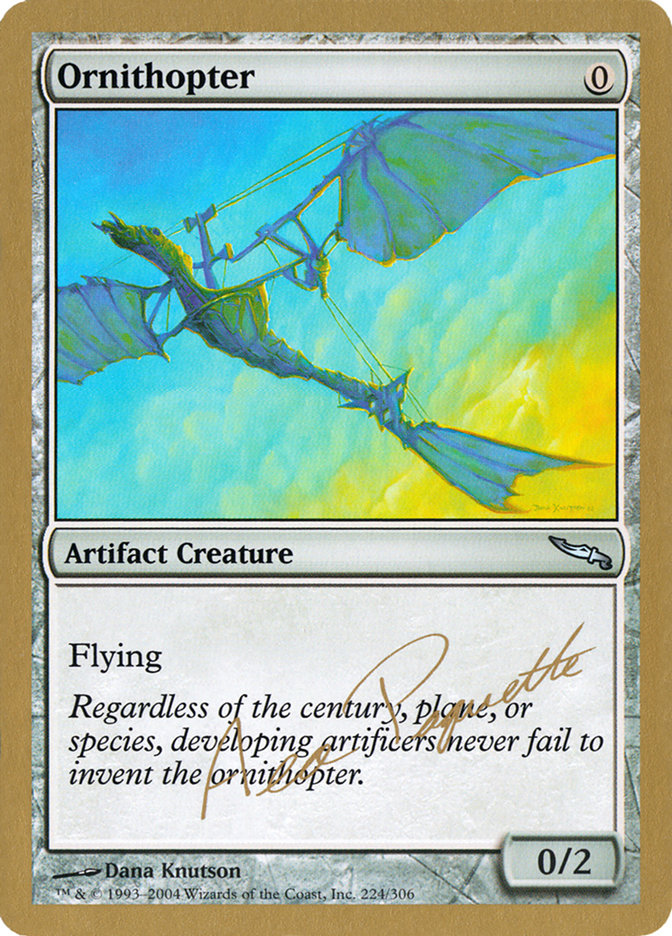 Ornithopter (Aeo Paquette) [World Championship Decks 2004] | Boutique FDB TCG