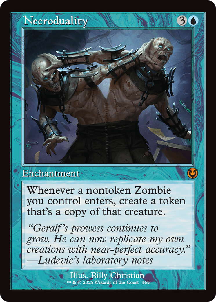 Necroduality (Retro Frame) [Innistrad Remastered] | Boutique FDB TCG
