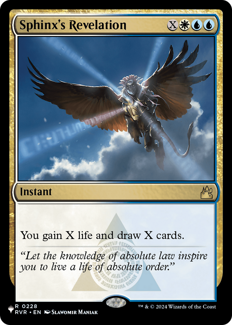 Sphinx's Revelation [The List] | Boutique FDB TCG