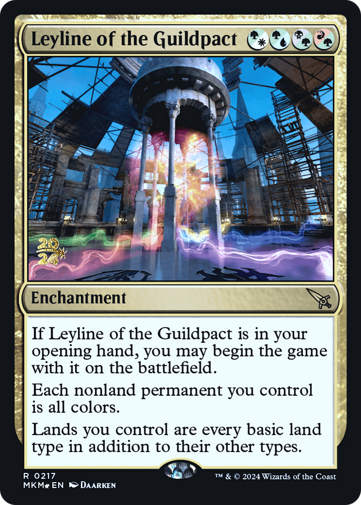 Leyline of the Guildpact [Murders at Karlov Manor Prerelease Promos] | Boutique FDB TCG