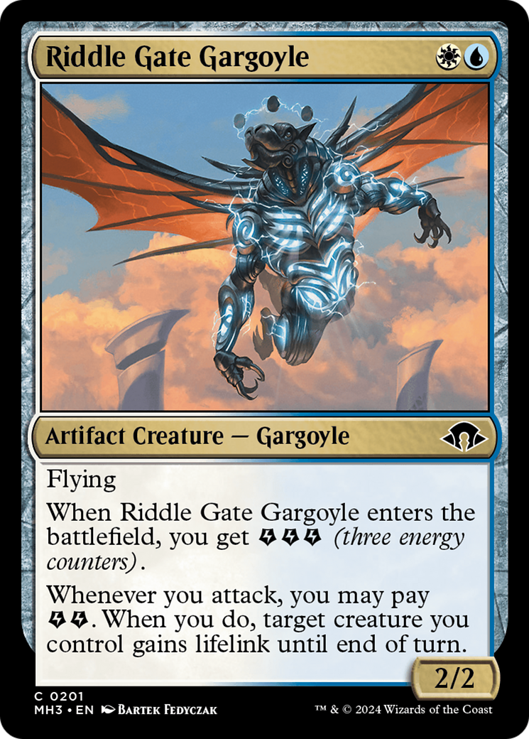 Riddle Gate Gargoyle [Modern Horizons 3] | Boutique FDB TCG