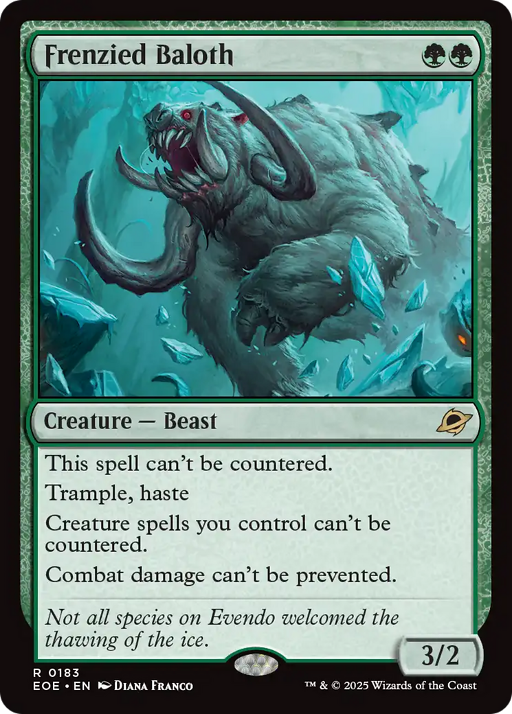 Frenzied Baloth [Edge of Eternities] | Boutique FDB TCG