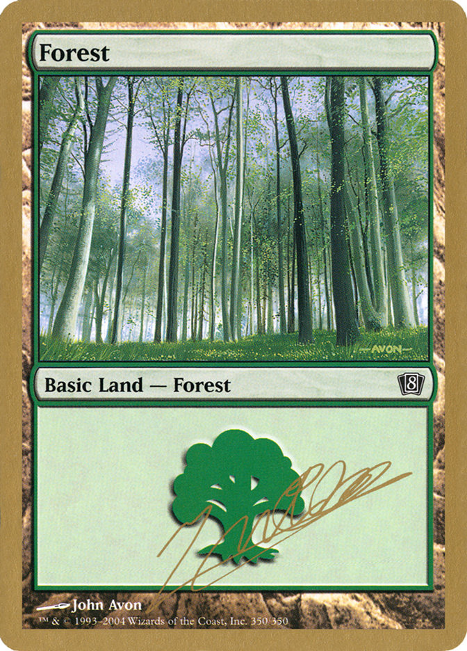 Forest (jn350) (Julien Nuijten) [World Championship Decks 2004] | Boutique FDB TCG