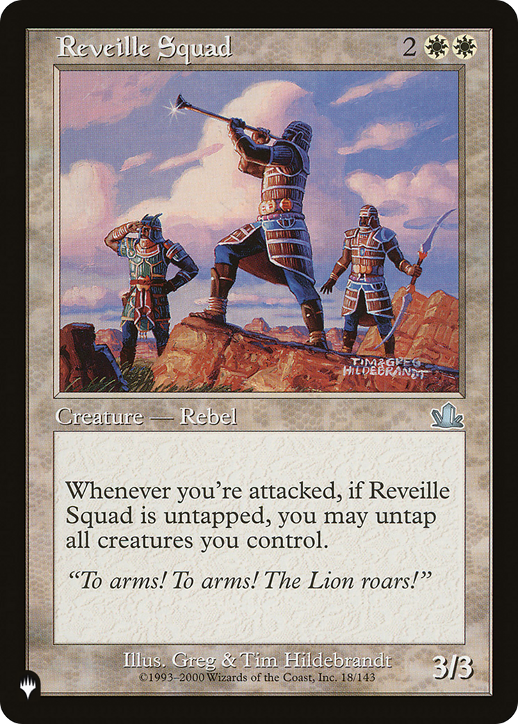 Reveille Squad [The List] | Boutique FDB TCG