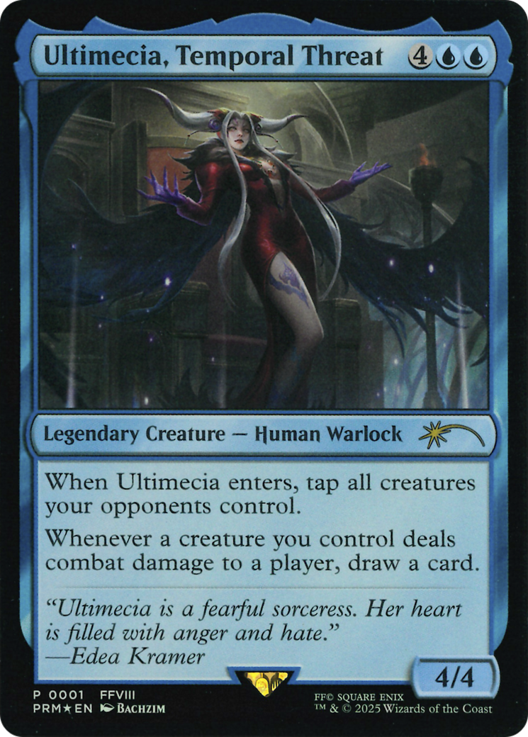 Ultimecia, Temporal Threat (Costco Bundle) [FINAL FANTASY Promos] | Boutique FDB TCG