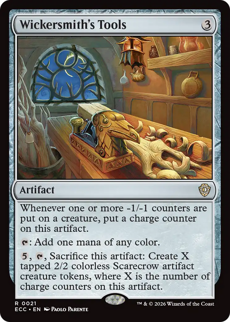 Wickersmith's Tools [Lorwyn Eclipsed Commander] | Boutique FDB TCG