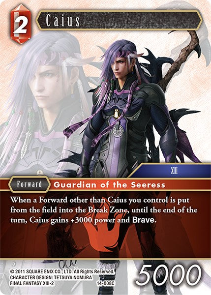 Caius [Opus XIV: Crystal Abyss] | Boutique FDB TCG