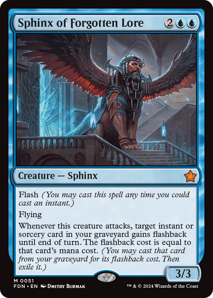 Sphinx of Forgotten Lore [Foundations] | Boutique FDB TCG