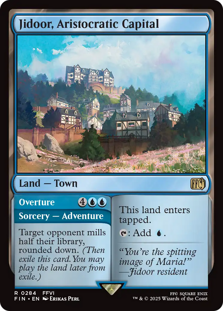 Jidoor, Aristocratic Capital // Overture [FINAL FANTASY] | Boutique FDB TCG