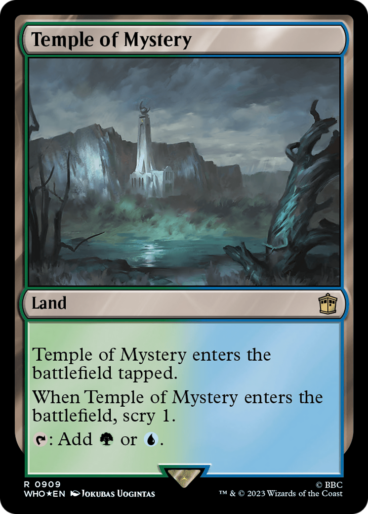 Temple of Mystery (Surge Foil) [Doctor Who] | Boutique FDB TCG