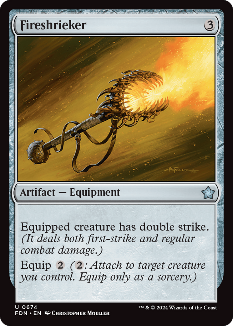 Fireshrieker [Foundations] | Boutique FDB TCG